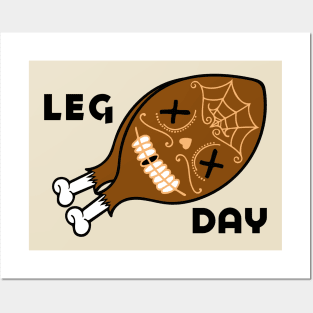 Leg Day Posters and Art